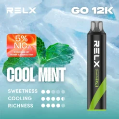 RELX Smash Go 悅刻12000口拋棄式電子煙｜免充免設定・隨拿隨抽